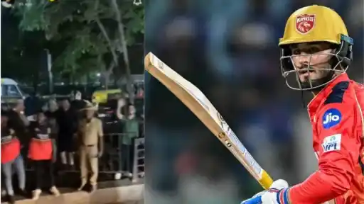 Nehal Wadhera gets attacked by RCB fans